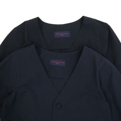 ノーカラーサマージャケット