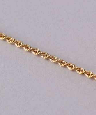 ｓｉｇｎａｔｕｒｅ・ロープチェーンネックレス　ＴＮＥ００３４