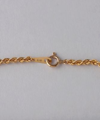 ｓｉｇｎａｔｕｒｅ・ロープチェーンネックレス　ＴＮＥ００３４