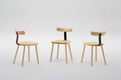 【受注商品】Ｔ＆Ｏ　Ｔ１チェア　メープル材ウレタン樹脂塗装