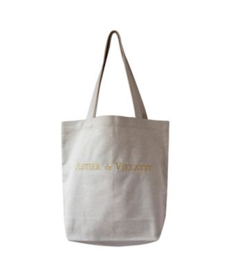＜ASTIER de VILLATTE ＞Ｅｃｒｕ　トートバッグ　ＴＯＴＥＢＡＧＥＣＲＵ