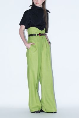 TOGA トーガ パンツ（その他） 緑 34(XS位) 0303625F0019 Rayon polyester pants TP241