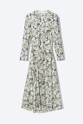 Tricot print dress TP241－JH231