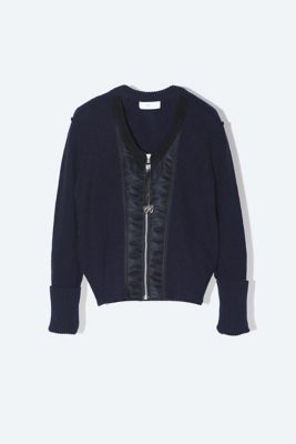 ＜TOGA＞Ｗｏｏｌ　ｋｎｉｔ　ｚｉｐ　ｃａｒｄｉｇａｎ