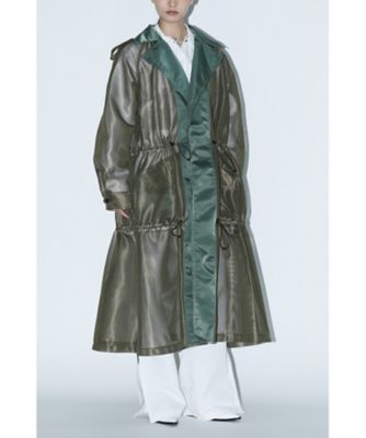 Nylon twill mesh coat TP251－FA218