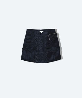 スカート 25ss nylon twill mini skirt TOGA VIRILIS(トーガ ビリリース)のNylon twill mini skirtの