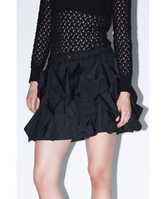 Memory taffeta mini skirt TP251