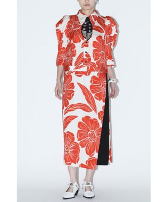Ｓａｔｉｎ　ｐｒｉｎｔ　ｄｒｅｓｓ　ＴＰ２５１－ＦＨ２２４