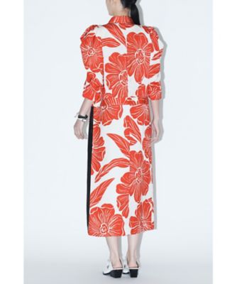 Ｓａｔｉｎ　ｐｒｉｎｔ　ｄｒｅｓｓ　ＴＰ２５１－ＦＨ２２４