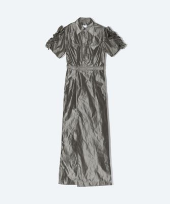 ＜TOGA＞Ｍｅｍｏｒｙ　ｔａｆｆｅｔａ　Ｓ／Ｓ　ｄｒｅｓｓ　ＴＰ２５１－ＦＨ２３０