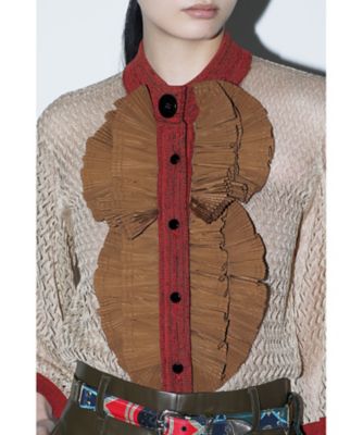 Ｌａｃｅ　ｋｎｉｔ　ｃａｒｄｉｇａｎ　ＴＰ２５１－ＸＯ２０４