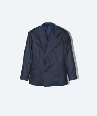 ＜TOGA＞Ｗｏｏｌ　ｃｈｅｃｋ　ｊａｃｋｅｔ　ＴＰ２５２ーＦＤ２１２