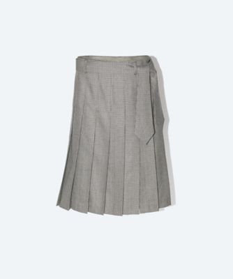 ＜TOGA＞Ｗｏｏｌ　ｃｈｅｃｋ　ｓｋｉｒｔ　ＴＰ２５２ーＦＧ２１３