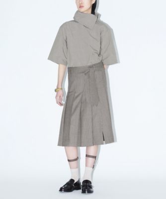 【TOGA】トーガ Wool check skirt プリーツ スカート Wool check skirt TP252ーFG213 | TOGA