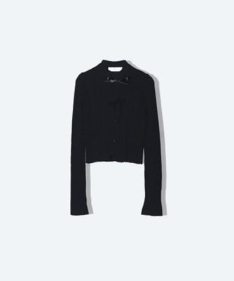 ＜TOGA＞Ｒｉｂ　ｋｎｉｔ　ｃａｒｄｉｇａｎ　ＴＰ２５２ーＸＯ２０１