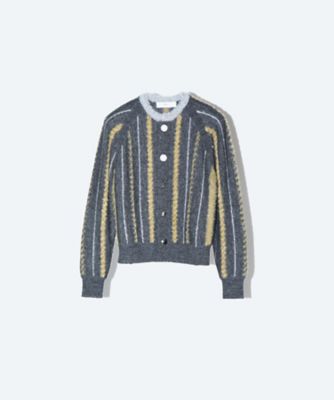 美品 トーガプルラ ニット Mesh Knit Cardigan レディース SIZE 36 TOGA PULLA 中古 美品 トーガプルラ ニット Mesh Knit Cardigan レディース SIZE