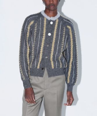 TOGA カーディガン TOGA PULLA(トーガ プルラ)のWide rib knit cardigan通販