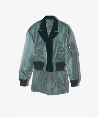 ＜TOGA＞Ｎｙｌｏｎ　ｔｗｉｌ　ｊａｃｋｅｔ　ＴＰ２６１ーＦＤ２２２