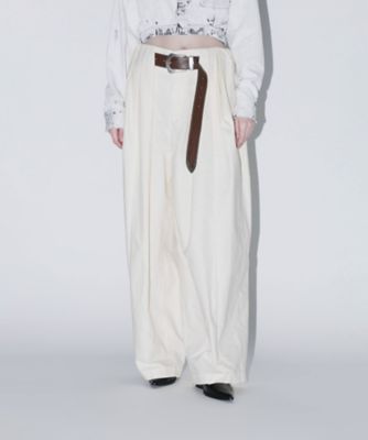 Cotton OX wide pants TP261ーFF221