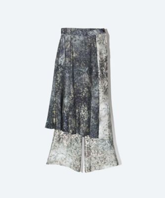 ＜TOGA＞Ｒａｙｏｎ　ｐｒｉｎｔ　ｓｋｉｒｔ　ｐａｎｔｓ　ＴＰ２６１ーＦＦ２３１