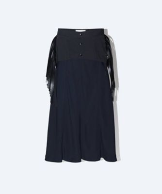 ＜TOGA＞Ｔｗｉｌｌ　ｆｒｉｎｇｅ　ｓｋｉｒｔ　ＴＰ２６１ーＦＧ２２８