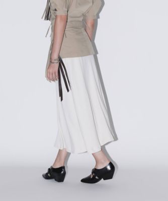 完売品✨SHE Tokyo Muddy fringe skirt スカート S Twill fringe skirt TP261ーFG228 | TOGA