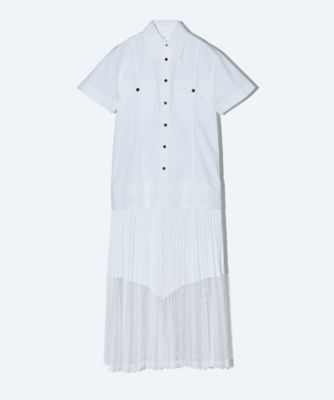 Typewriter mesh dress TP261ーFH234