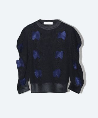 ＜TOGA＞Ｍｏｔｉｆ　ｋｎｉｔ　ｐｕｌｌｏｖｅｒ１　ＴＰ２６１ーＸＮ２０３