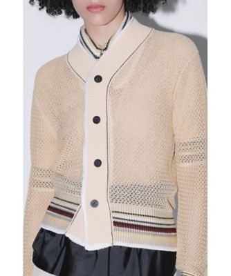 Lace knit cardigan TP261ーXO202 | TOGA