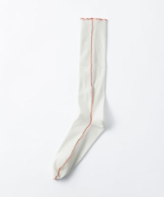 TRICOTE/トリコテ MELLOW FLOCKED MESH SOCKS TR53SO032 IVORY 靴下【三越伊勢丹/公式】