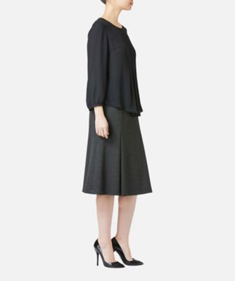 ダブルジャージーセミフレアスカート　ＴＳ５５０１