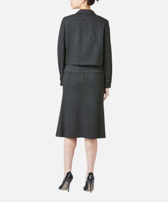 ダブルジャージーセミフレアスカート　ＴＳ５５０１