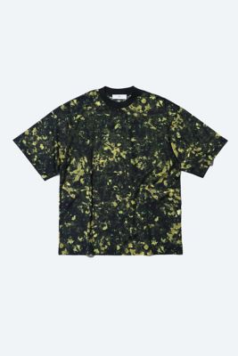＜TOGA VIRILIS (Men)＞Ｓｈｅｅｒ　ｊｅｒｓｅｙ　ｐｒｉｎｔ　Ｔ－ｓｈｉｒｔ
