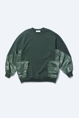 ＜TOGA＞Ｎｙｌｏｎ　ｓｗｅａｔｓｈｉｒｔ