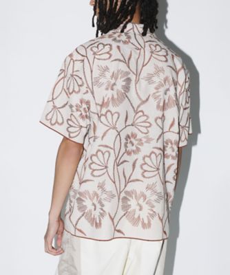 Embroidery S／S shirt TV261ーFJ329