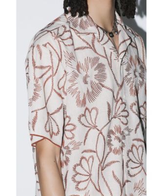 Embroidery S／S shirt TV261ーFJ329