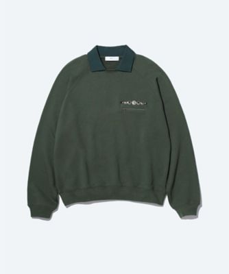 Polo collar sweatshirt SP TV262ー