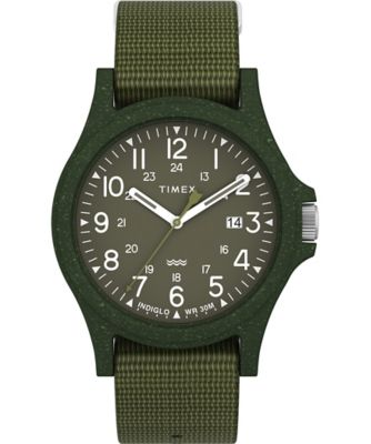 ＜三越伊勢丹/公式＞ TIMEX/タイメックス TIMEX リクレイムオーシャン 40mm オリーブ 腕時計【三越伊勢丹/公式】