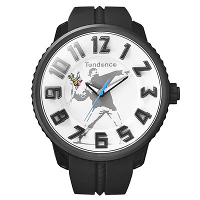 TENDENCE/テンデンス ブランダライズドコラボレーション　バンクシーコレクション　ＦＬＯＷＥＲ　ＢＯＭＢＥＲ　ＴＹ４３０４１１