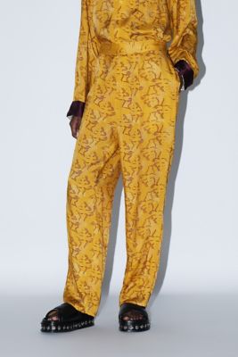 Inner print pants TZ241－FF914