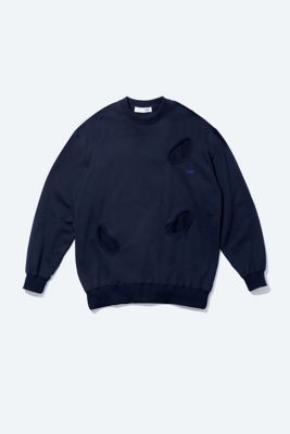 ＜三越伊勢丹/公式＞ TOGA/トーガ Hole sweatshirts NAVY トップス【三越伊勢丹/公式】