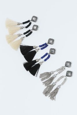 ＜TOGA＞Ｄｏｕｂｌｅ　ｆｒｉｎｇｅ　ｅａｒｒｉｎｇｓ