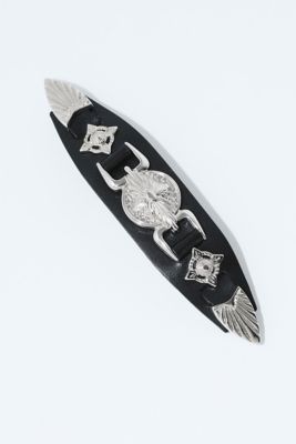 ＜TOGA＞Ｍｅｔａｌ　ｌｅａｔｈｅｒ　ｂａｒｒｅｔｔｅ　ＴＺ２４２－ＡＫ９３１