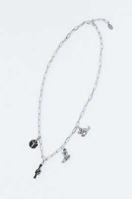 ＜TOGA＞Ｍｅｔａｌ　ｍｏｔｉｆ　ｎｅｃｋｌａｃｅ