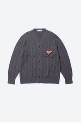 Ｃａｂｌｅ　ｋｎｉｔ　ｃａｒｄｉｇａｎ　ＴＺ２４２－ＸＯ９０４