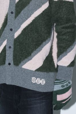Ｒｅｇｉｍｅｎｔａｌ　ｋｎｉｔ　ｃａｒｄｉｇａｎ　ＴＺ２４２－ＸＯ９６６