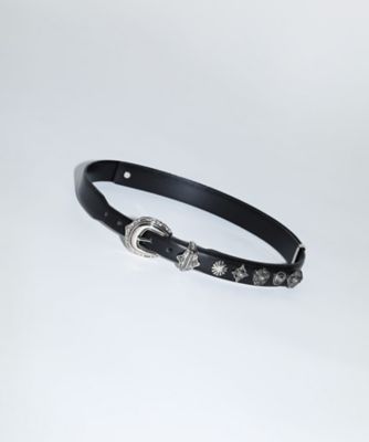 ＜TOGA＞Ｍｏｔｉｆ　ｌｅａｔｈｅｒ　ｂｅｌｔ　ＴＺ２５１ーＡＨ９７８
