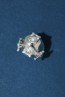 Ｓｐｈｅｒｅ　ｐｉｅｒｃｅｄ　ｅａｒｒｉｎｇｓ　ＳＩＬＶＥＲ　ＴＺ２５１－ＡＫ９８４　