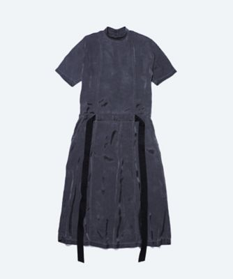 ＜TOGA＞Ｃｕｐｒａ　ｐｉｇｍｅｎｔ　ｄｙｅｄ　ｄｒｅｓｓ　ＴＺ２５１ーＦＨ８１７