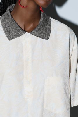 Ｆｌｏｃｋｙ　ｐｒｉｎｔ　Ｓ／Ｓ　ｓｈｉｒｔ　ＴＺ２５１－ＦＪ９１１
